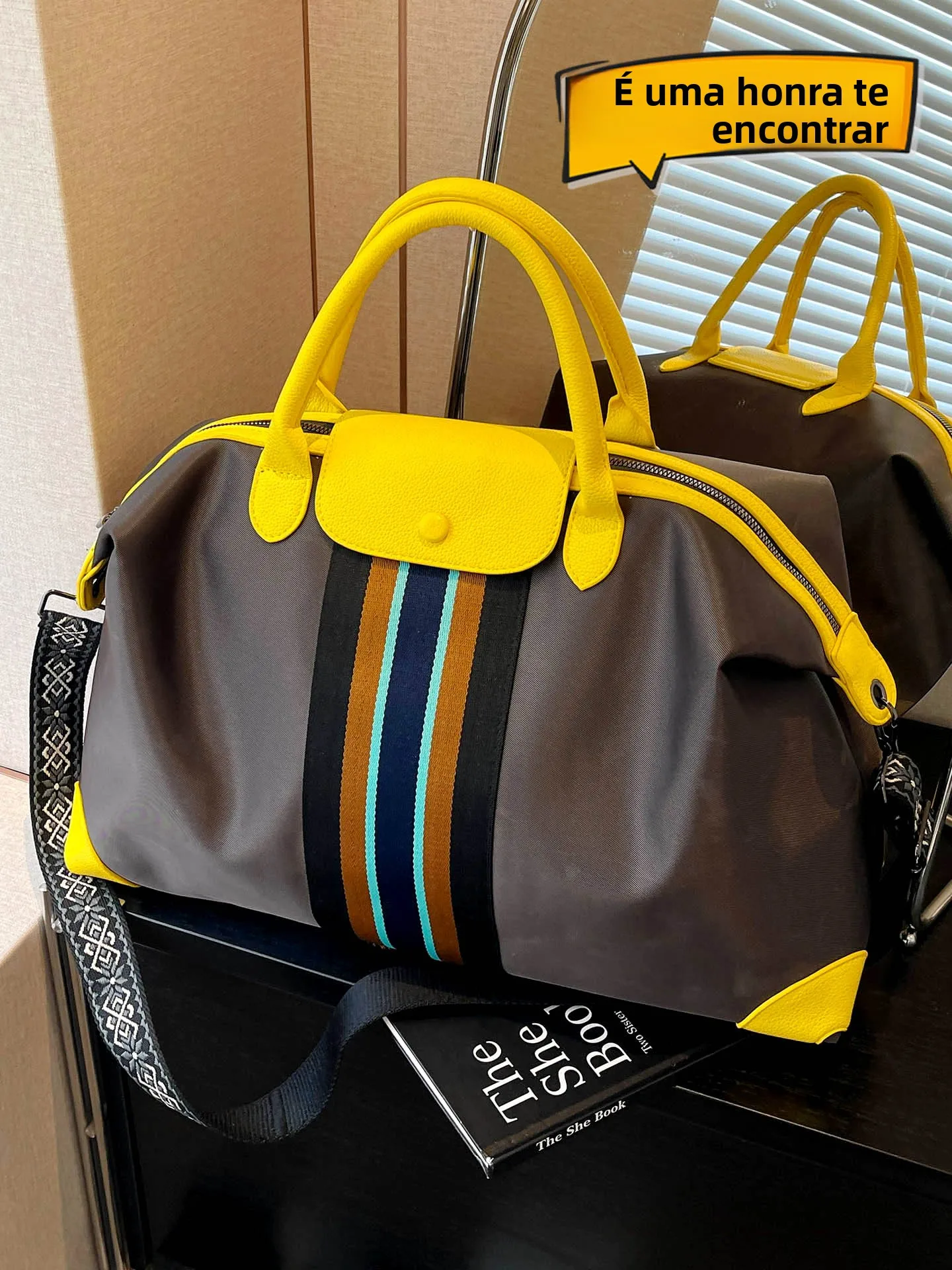 large-capacity-travel-bag-ladies-handbag-shoulder-bag-crossbody-bag-for-business-trip-casual-oxford-cloth-foldable-bag
