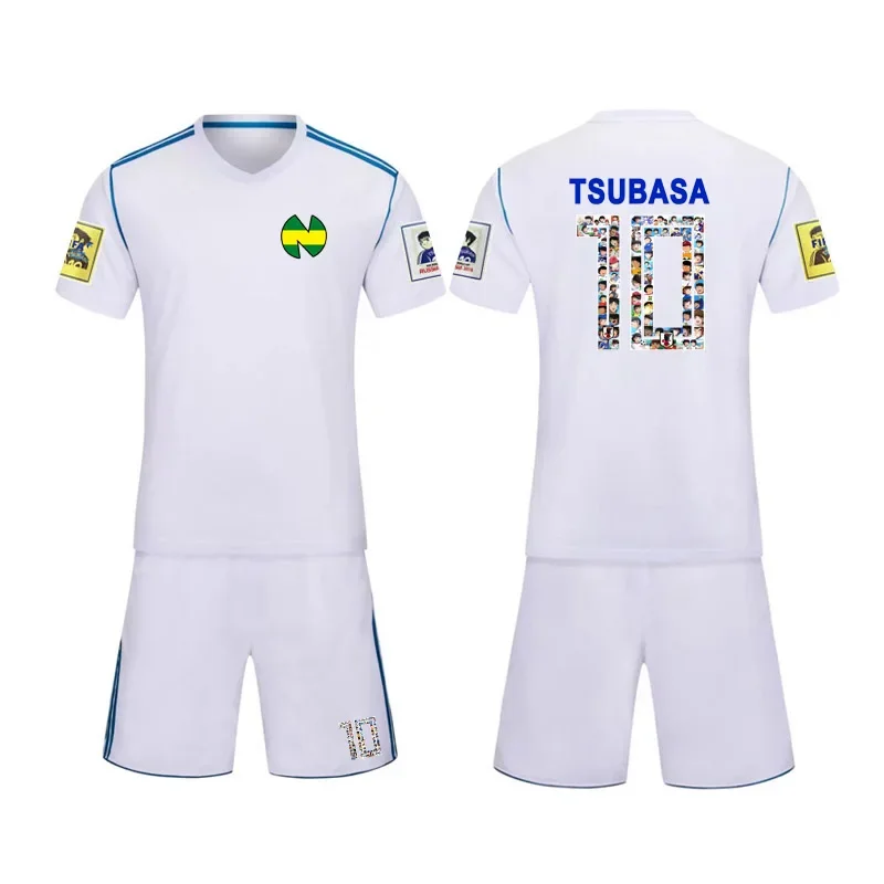 Japan Football Costume Men Captain Tsubasa om France Jerseys Foot Maillot Patch Football Kits Oliver Atom