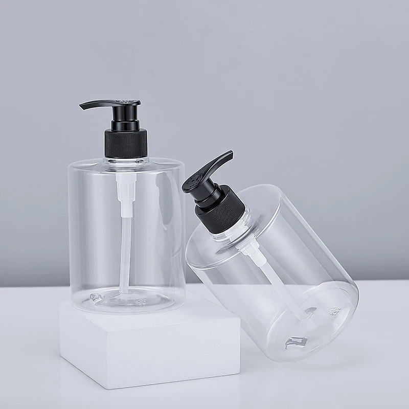 500ml Refillable Lotion Bottle Liquid Container Hand Sanitizer Shower Gel Plastic Foam Pump Bottles Empty Compression Bottle