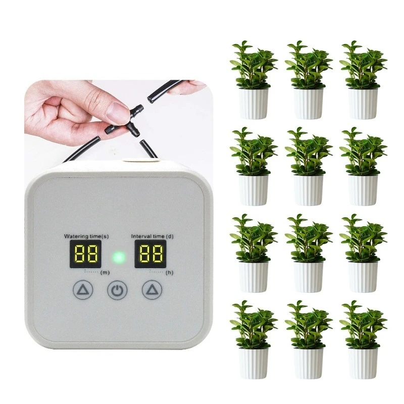 

Automatic flower watering device, household indoor intelligent flower watering regularly