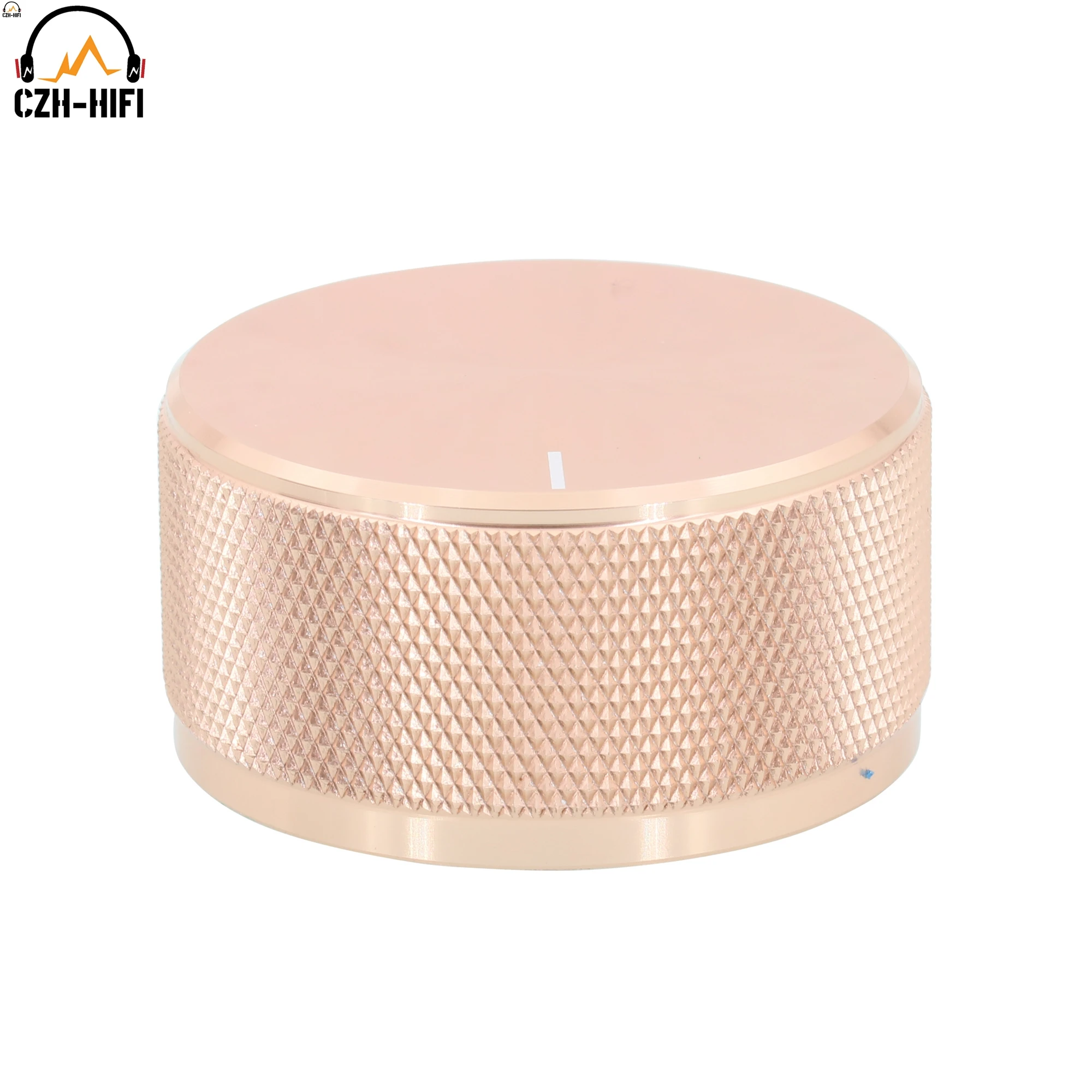 ฝาครอบ kancing Knop อลูมิเนียมกลึงด้วยเครื่อง CNC 38มม. 44มม. 1ชิ้นสำหรับเครื่องขยายสัญญาณเสียงโพเทนชิโอมิเตอร์จานปรับระดับเสียงวิทยุ DAC