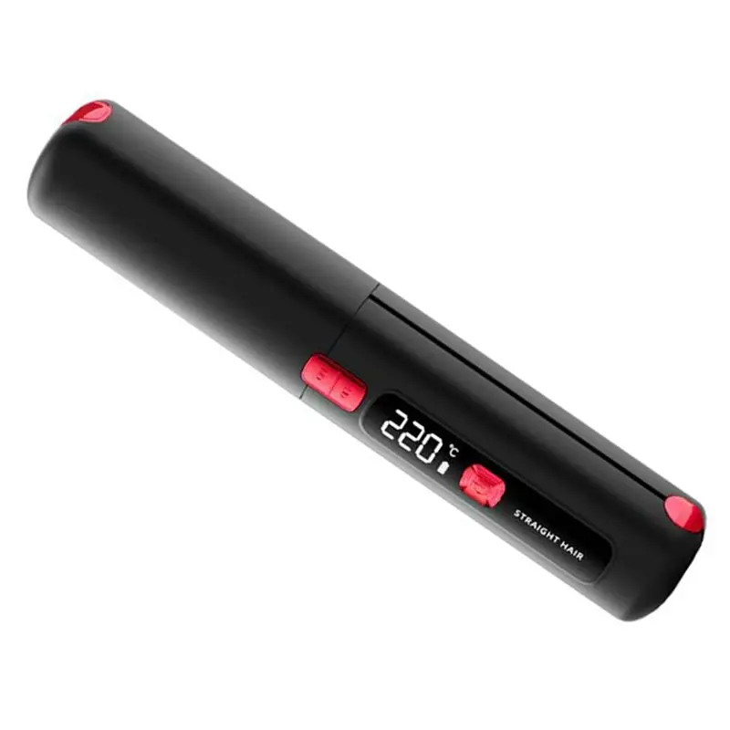B15C Large Capacity Hair Straightening Iron Comb Portable Mini Wireless Curling 2-In-1 Board Salon Tool