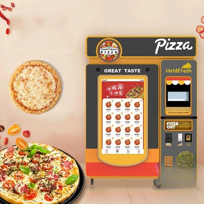 Máquina Expendedora de Pizza Inteligente Automática Eléctrica Personalizada de Fábrica