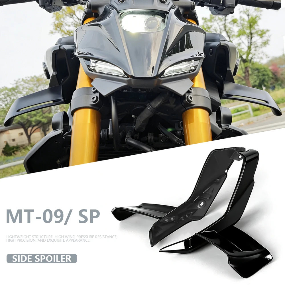 

MT-09 SP 2024 2025 2026 Motorcycle Side Downforce Naked Spoilers Fixed Winglet Fairing Wings Deflectors For YAMAHA MT 09 MT09