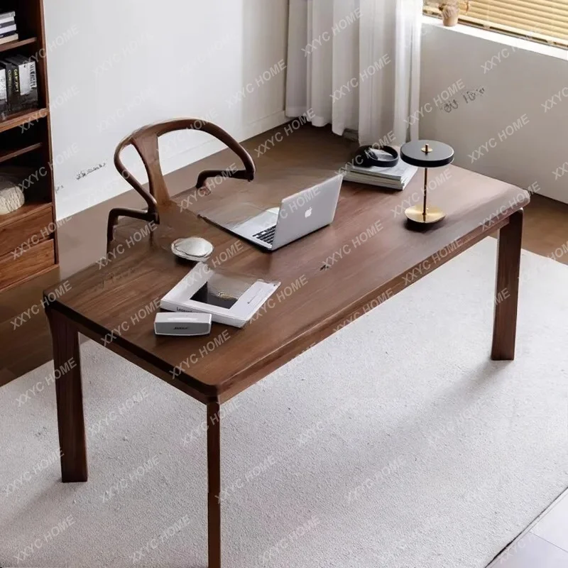 

Black Walnut Bedroom Desk Home Modern Dining Table Workbench