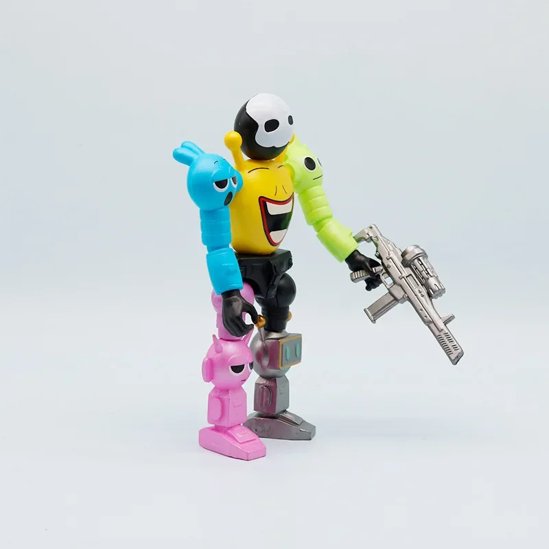 إيقاع صندوق روبوت مشترك تجميع المحمول عامل لعبة دمية المحيطة نموذج حلية لعبة ألعاب إبداعية وتماثيل للأطفال