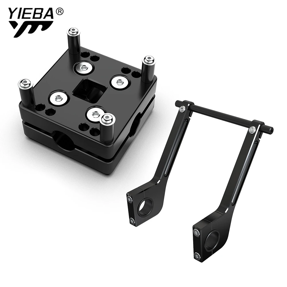 

12MM Navigation GPS Holder Roadbook Mounting Arms For Yamaha Tenere 700 Honda Suzuki Kawasaki BMW For F2R Laba7 BMW Adventure