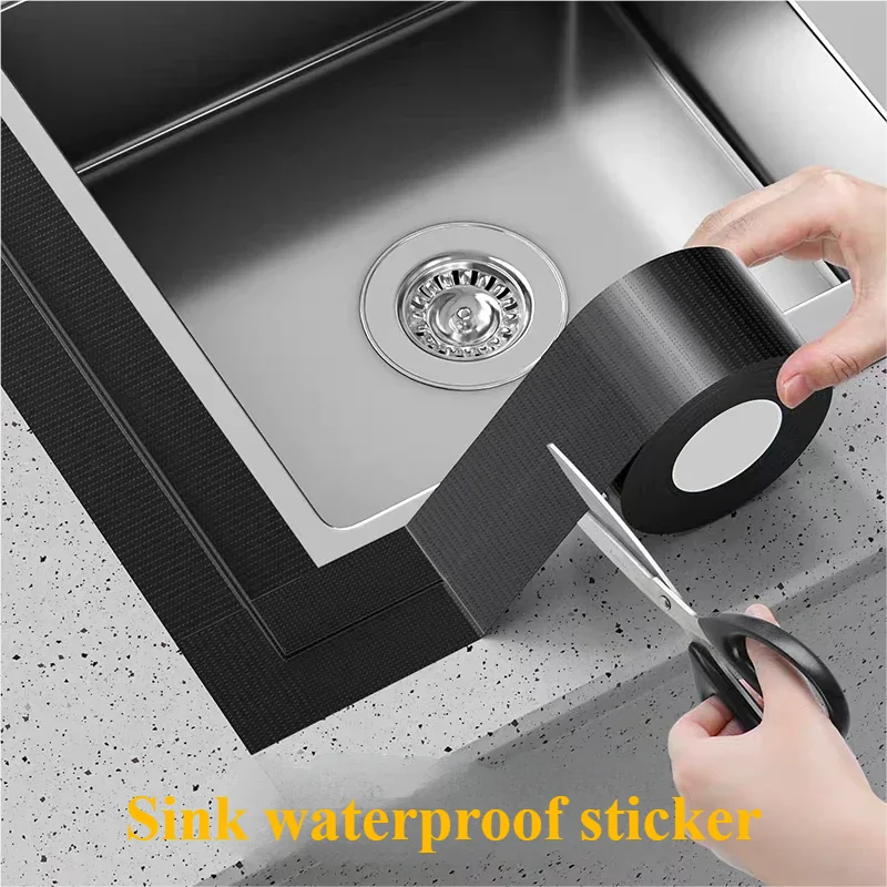 Waterproof Tape High Temperature Resistance Aluminum Foil Thicken Butyl Tape Wall Pool Roof Crack Duct Repair Sealed Self Tape