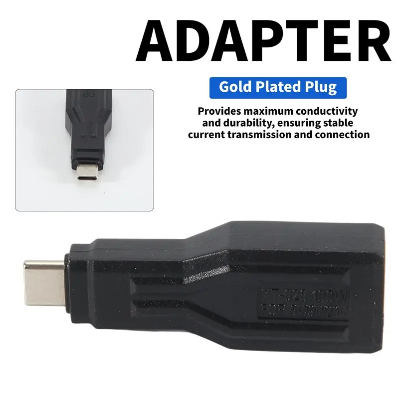 ABDE-XT28 XT60 Input C Male Output Fast Charging For Aircraft Models Harging Connector For Laptops LED Robot Vacuum