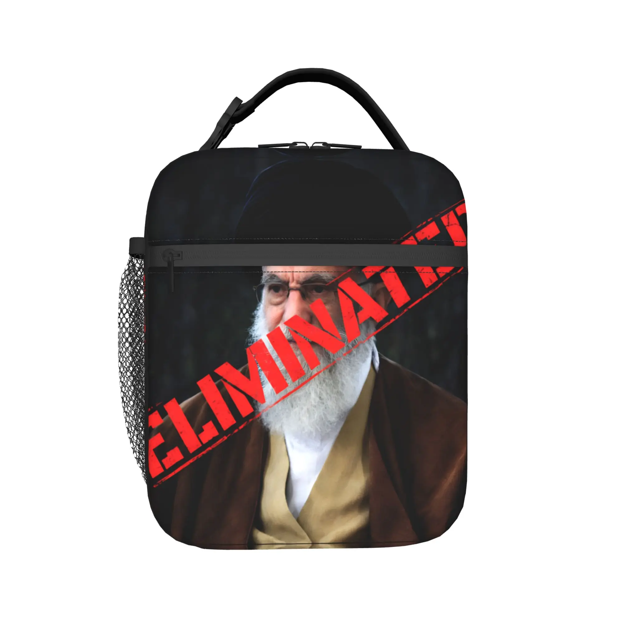 Insulated Lunch Tote Bag Irans Ayatollah Ali Khamenei 2026  Accessories Food Box New Arrival Thermal Cooler Bento Box For School