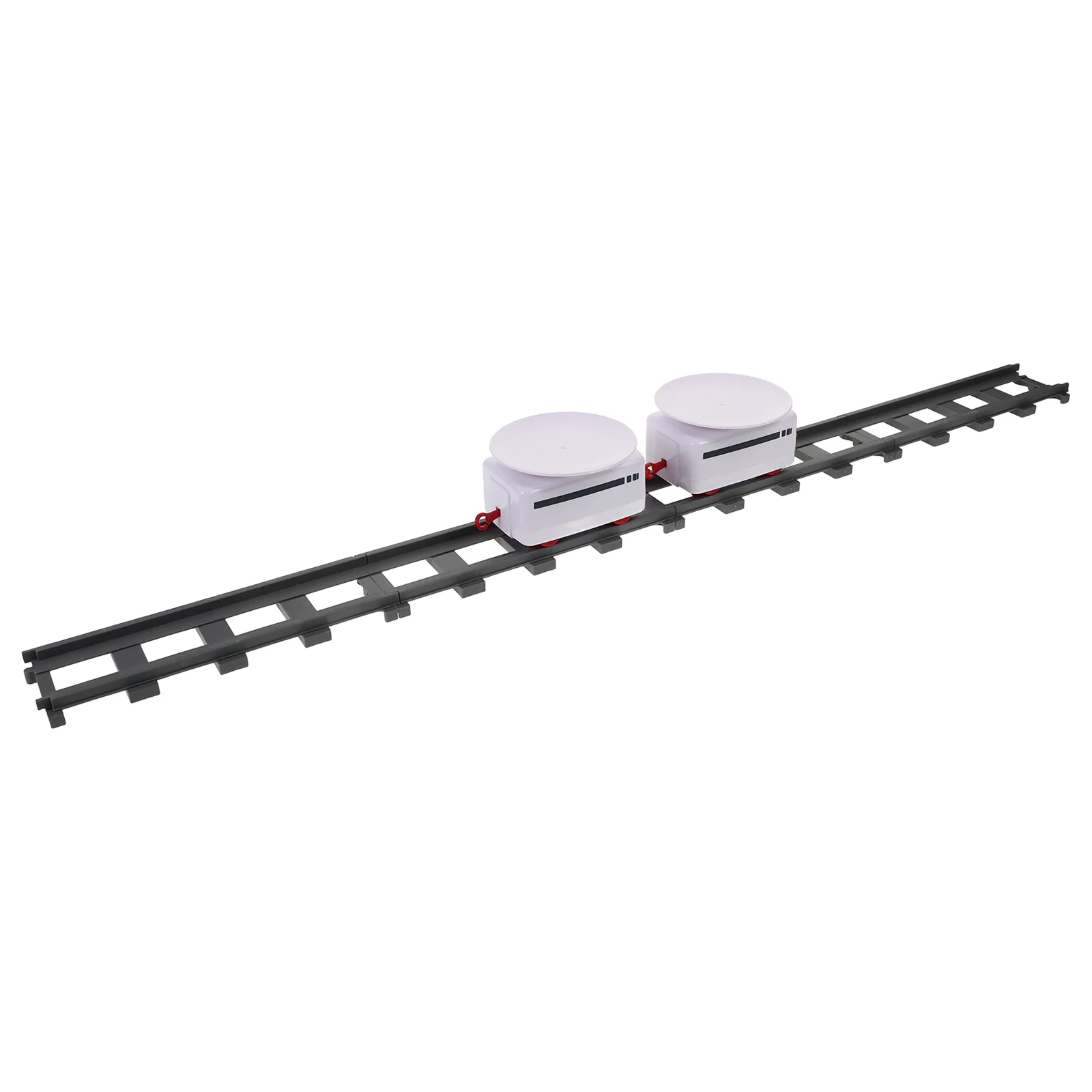 Conveyor Belt Sushi Track Electric Train for Boys Rotary Machine Food Rolling Kit Plastic Serving Tray Child Sashimi Plates