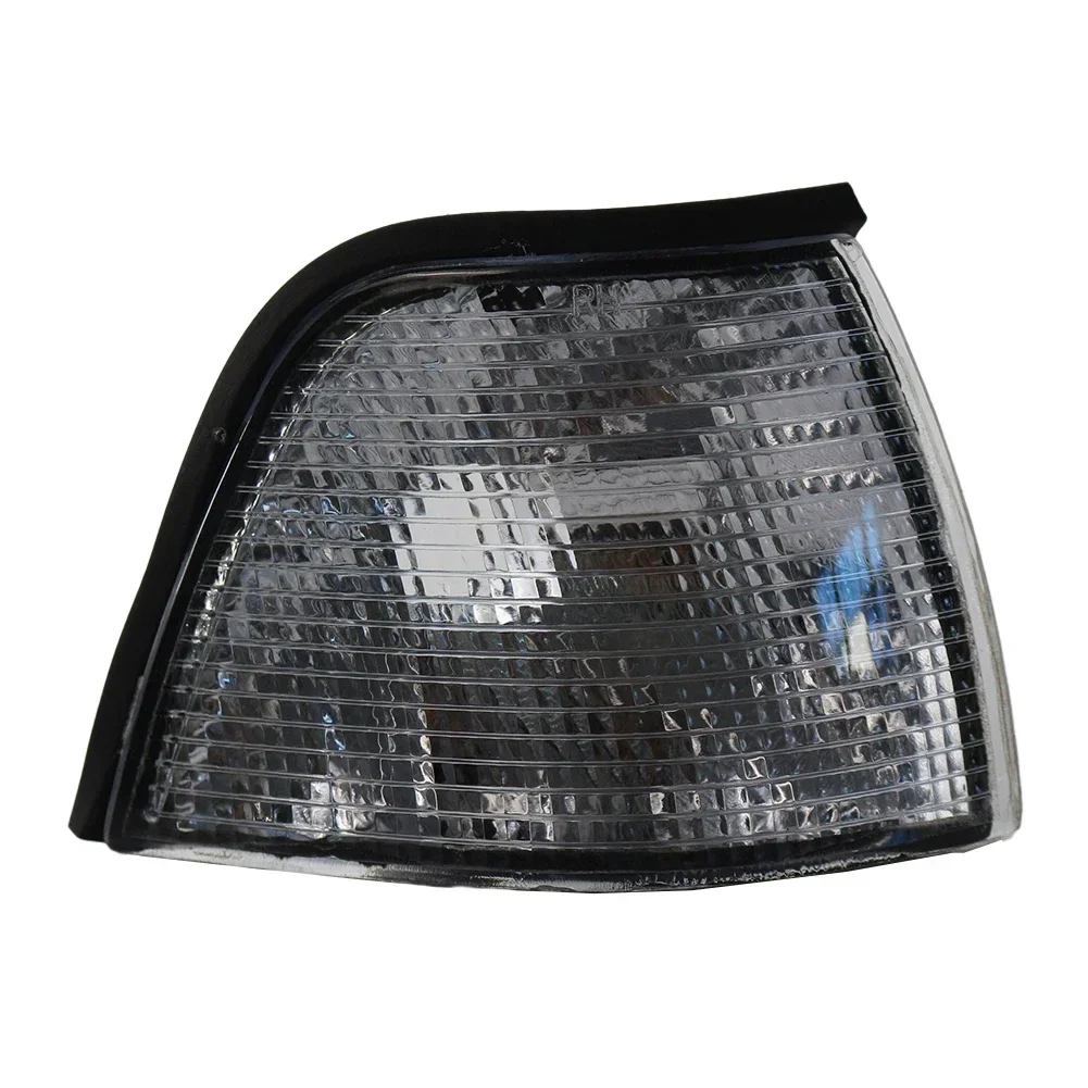 Convenient Right Corner Lights Cover For BMW E36 3SERIES 4DR Sedan 92 99 Clear Lens Quick Installation