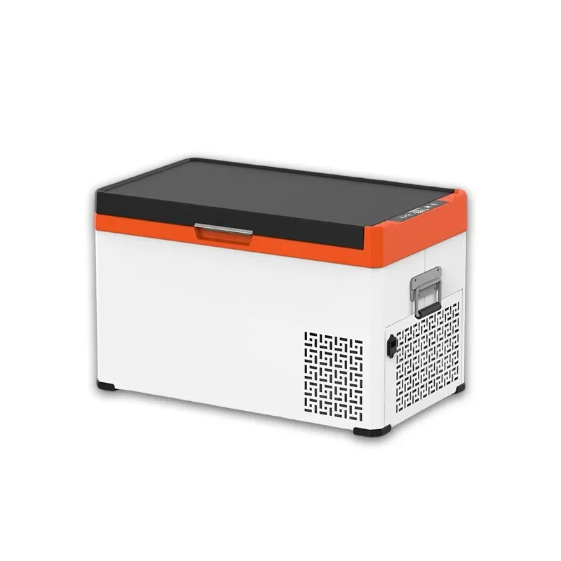 40L Mini Refrigerator Portable Car Use Cooler Box Refrigerator 12v 24v Compressor Travel Cooler Box Refrigerator