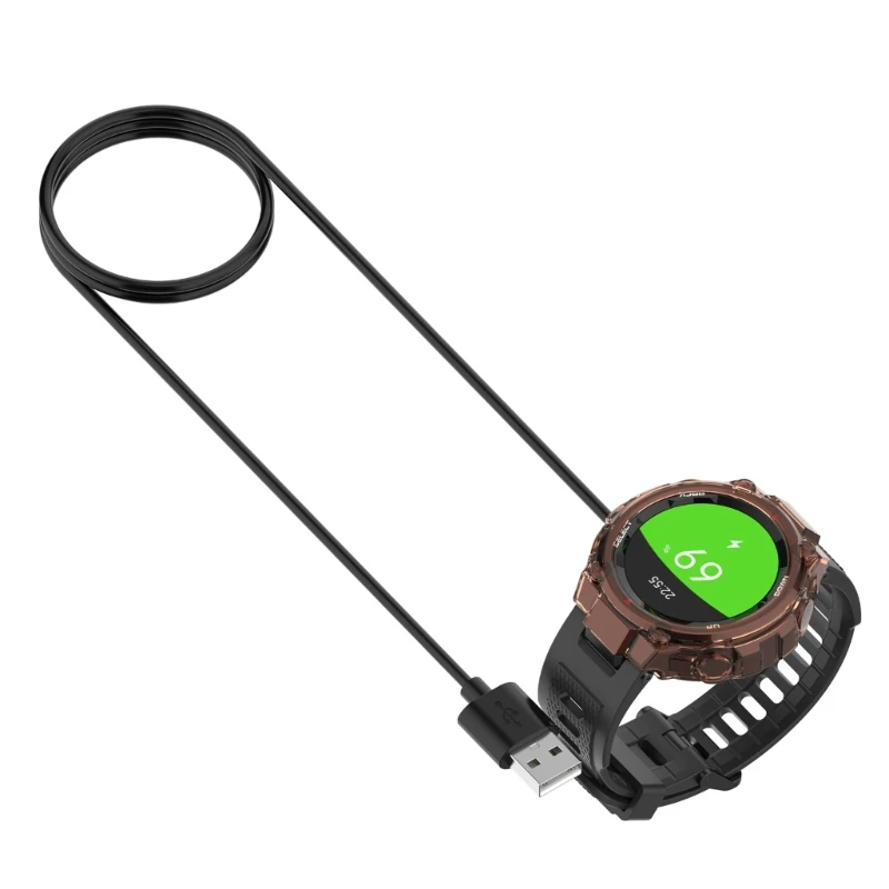 Charging Cable For Xiaomi Huami Amazfit T-Rex A1918 GTS GTR 47mm GTR 42mm Smart Watch USB Charger Cradle Fast Charging Cable