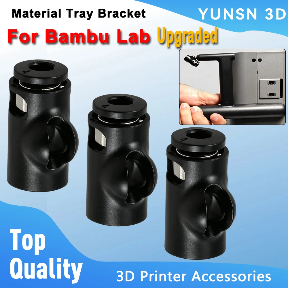 Für Bambu Lab: Verbesserte Materialhalterung für Trays, Ersatzteile für die Trays-Halterung, Zubehör für Bambulab 3D-Drucker – Detail 1