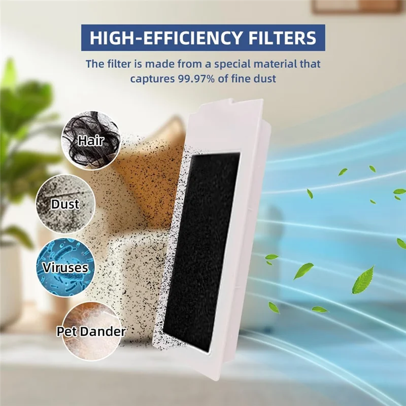 ABBK-Ecovacs Deebot T30 Omni용, T30 Pro Omni용 메인 사이드 브러시 Hepa 필터, T30 Pro Max, 교체 부품