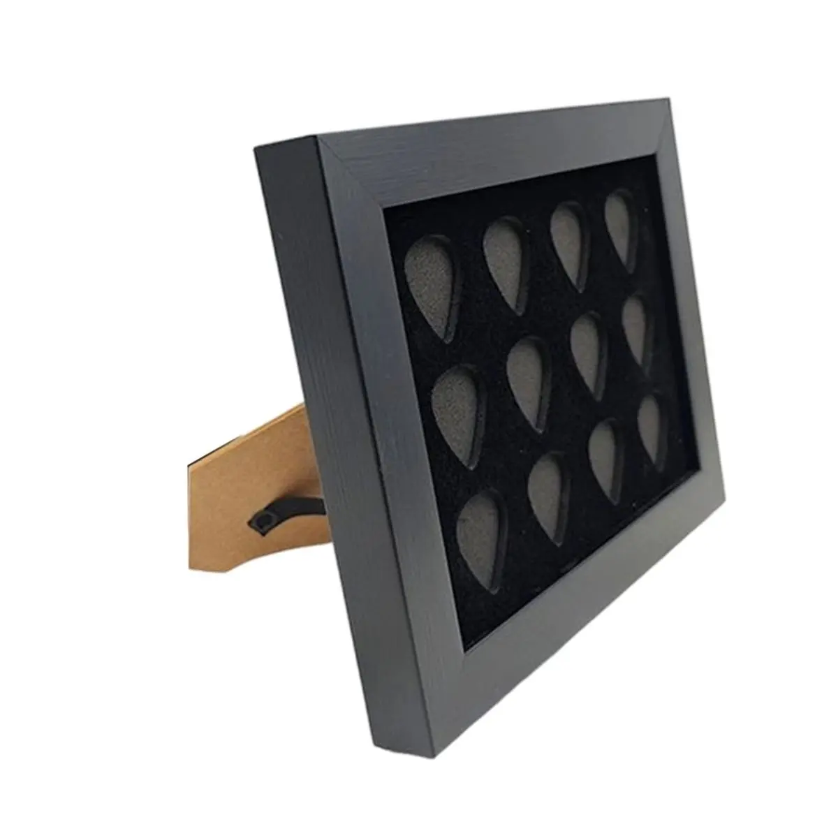 【TODAY-BUY】~@ Guitar Pick Display Frame Guitar Pick Holder Display Case, Wall Mount or Tabletop Guitar Pick Case