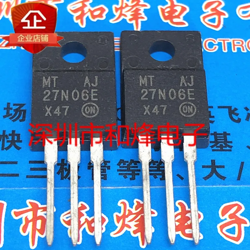 5PCS-10PCS MTA27N06E  TO-220F 60V 27A   New and Original On stock