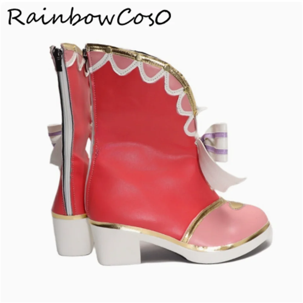 Watanabe You LoveLive! Sunshine!! Cosplay Shoes Boots Game Anime Halloween Christmas RainbowCos0 W4696