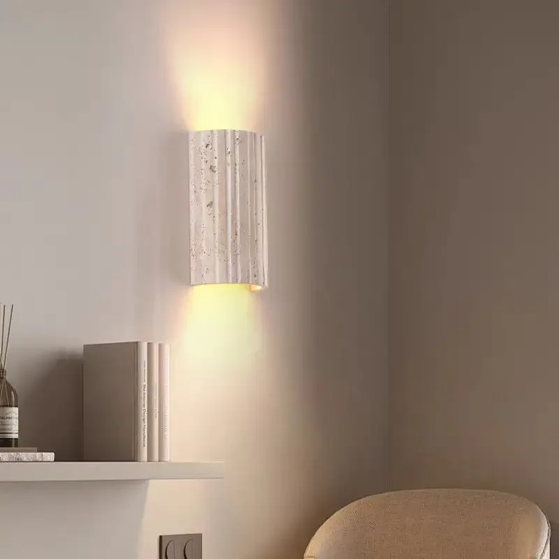 2026 Three-dimensional Natural Stone Wall Lamp For Parlor Bedroom Stairs Corridor Indoor Art Deco Sconce 3000K