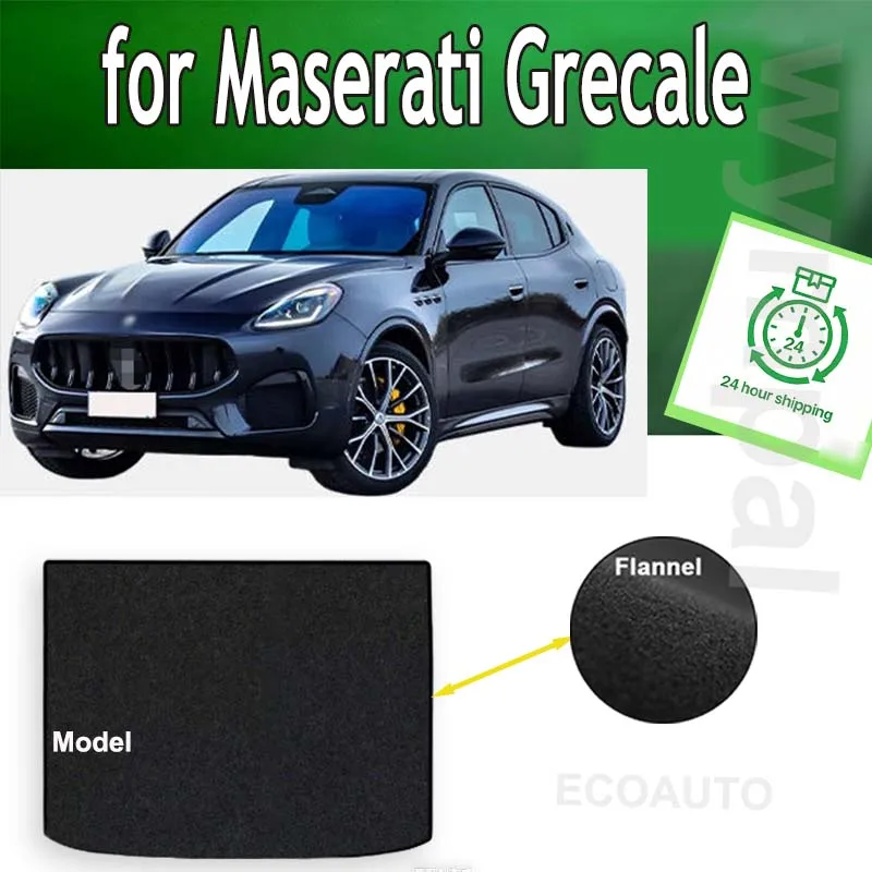 

TREADFIT Rear Trunk Mats For Maserati Grecale 2022-2023 Cargo Liner Tray Trunk Pads