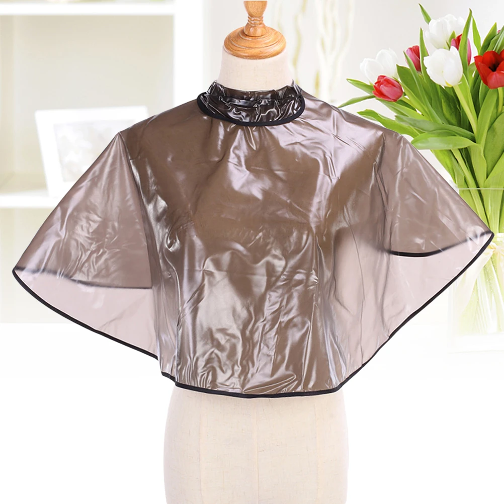 

Dyed Shawl Cape Hairstylist Cloth Hairdressing Salon Perm Cutting Barbers Lightweight Water Repellent Easy Clean Anti Static