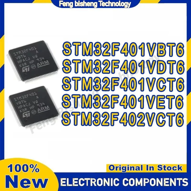 STM32F401VBT6 STM32F401VCT6 STM32F401VDT6 STM32F401VET6 STM32F402VCT6 STM32F401 STM32F402 STM32F STM32 STM IC MCU Chip LQFP-100