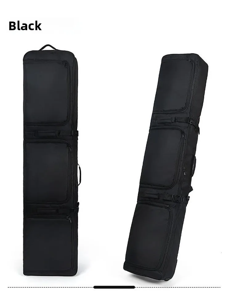 new-large-capacity-snowboard-bag-with-wheels-wet-and-dry-separation-single-double-snowboard-carrier-checked-luggage