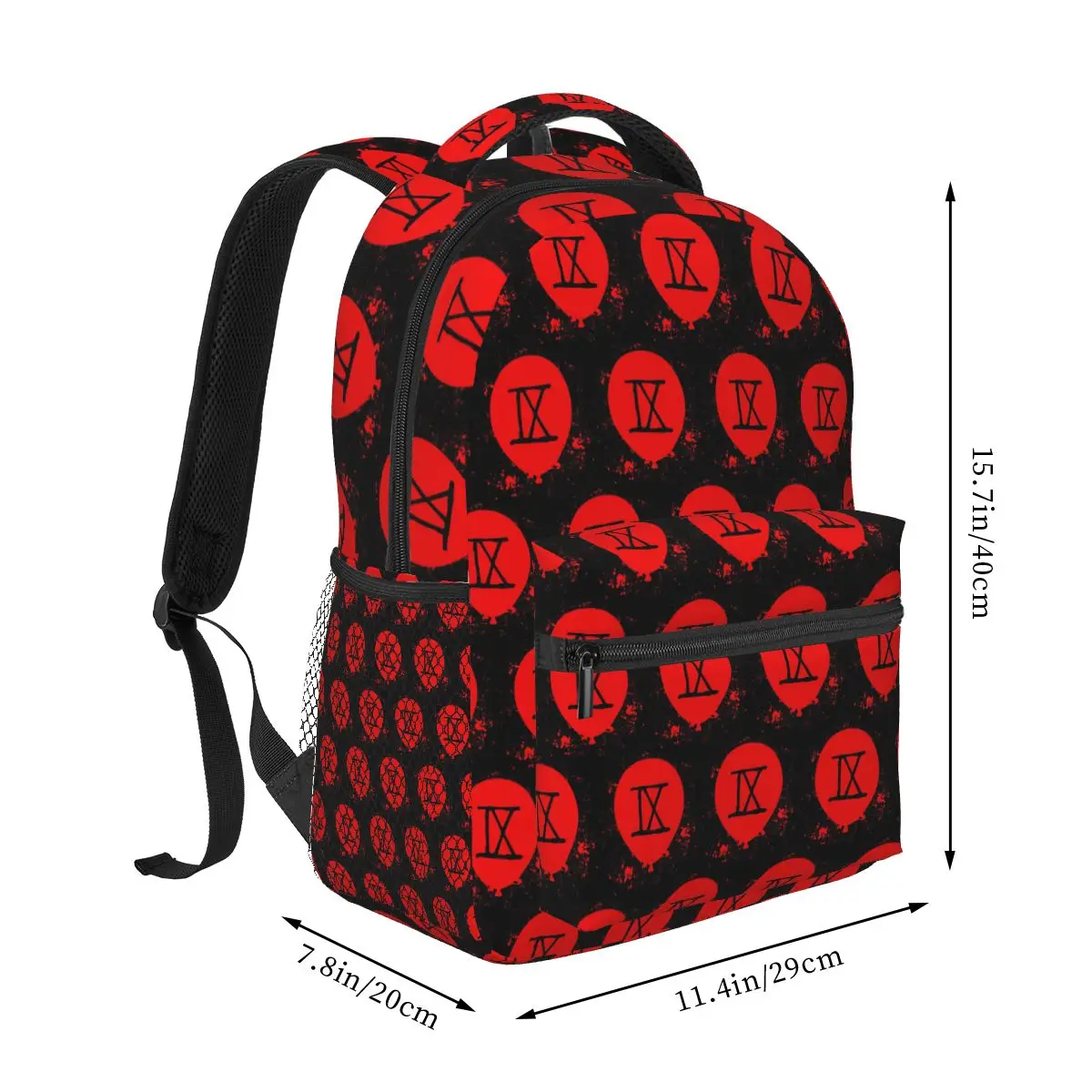 Ice Nine Kills IX Backpack Student Boys Girls BookBag Children School Bag Laptop Shoulder Bags for Men Women