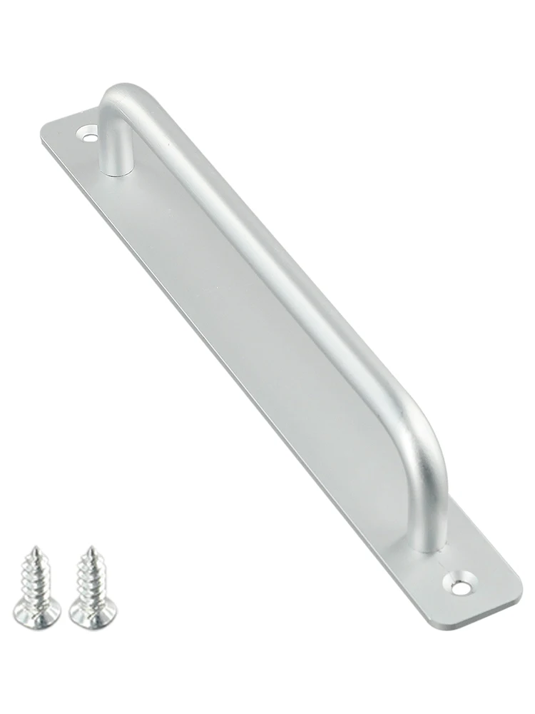 Manija de puerta corredera, tirador de aleación de aluminio, manija de puerta de empuje para puerta de inodoro, tiradore