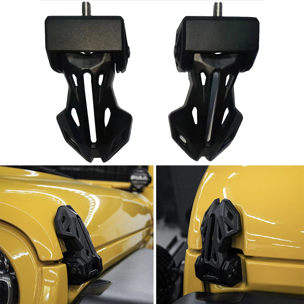 

Aluminum Hood Catch Kit For Jeep Wrangler JL 2018+ JL1242