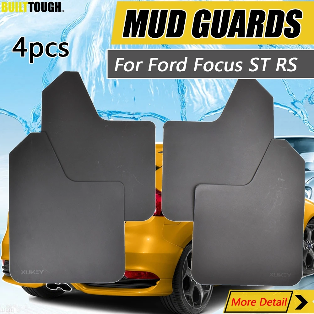 Mudflaps Mud Flaps Splash Guards Mudguard For Ford Focus ST RS SE ST170 ST225 ST250 ST300 RS500 Mk MK2 MK3 Mk3.5 MK4 2 3 4