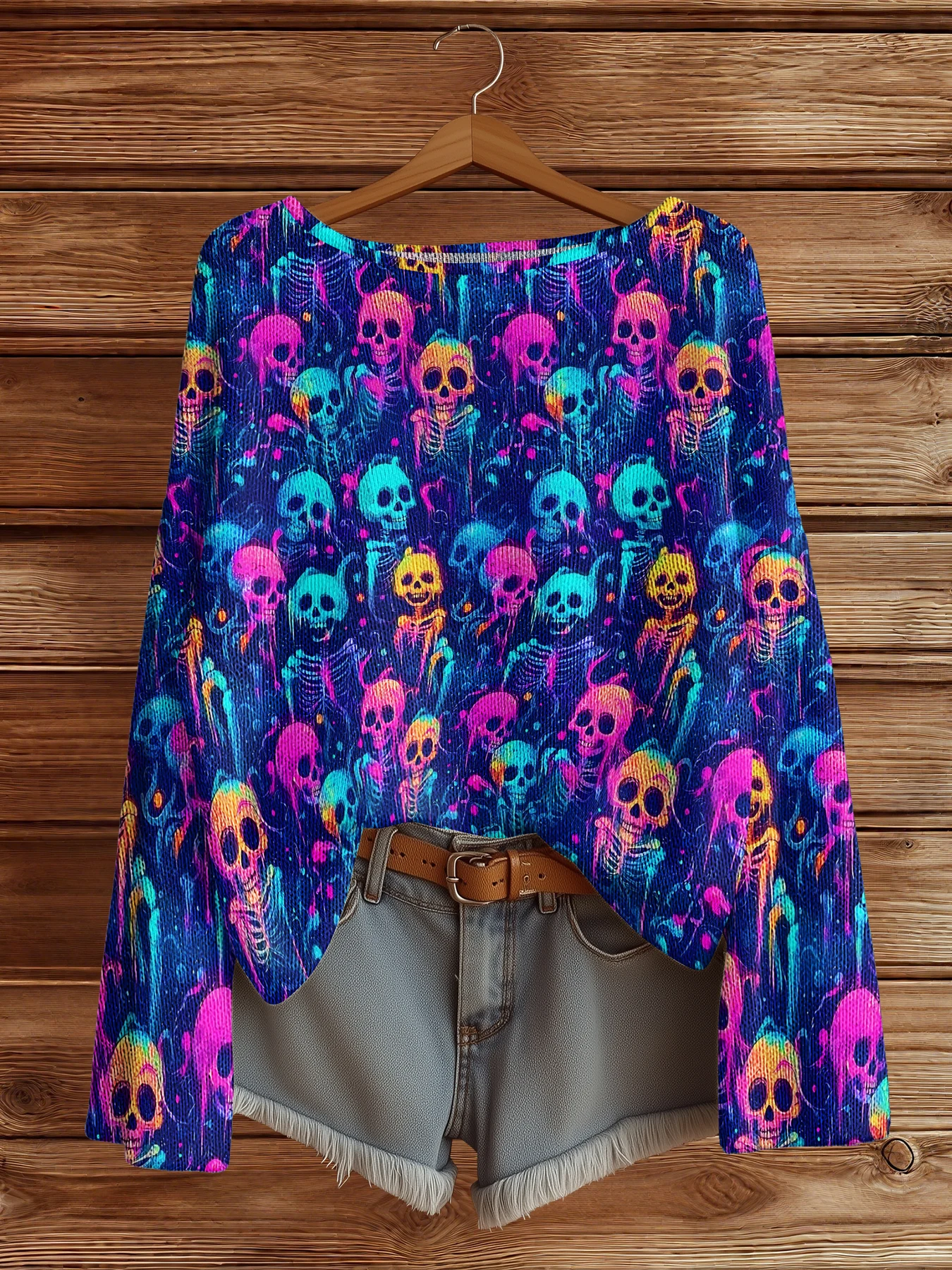 

Autumn Winter Knitted sweaters Halloween Vintage Fashion Sweater Streetwear jumpers for girls y2k Tops Halloween Clothes Women