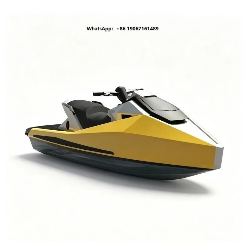 Factory Wholesale  Electric Motorboats Luxury Jet Ski Boat 25KW 40KW 45KW Power Sea Scooter Water Sports Boat t001