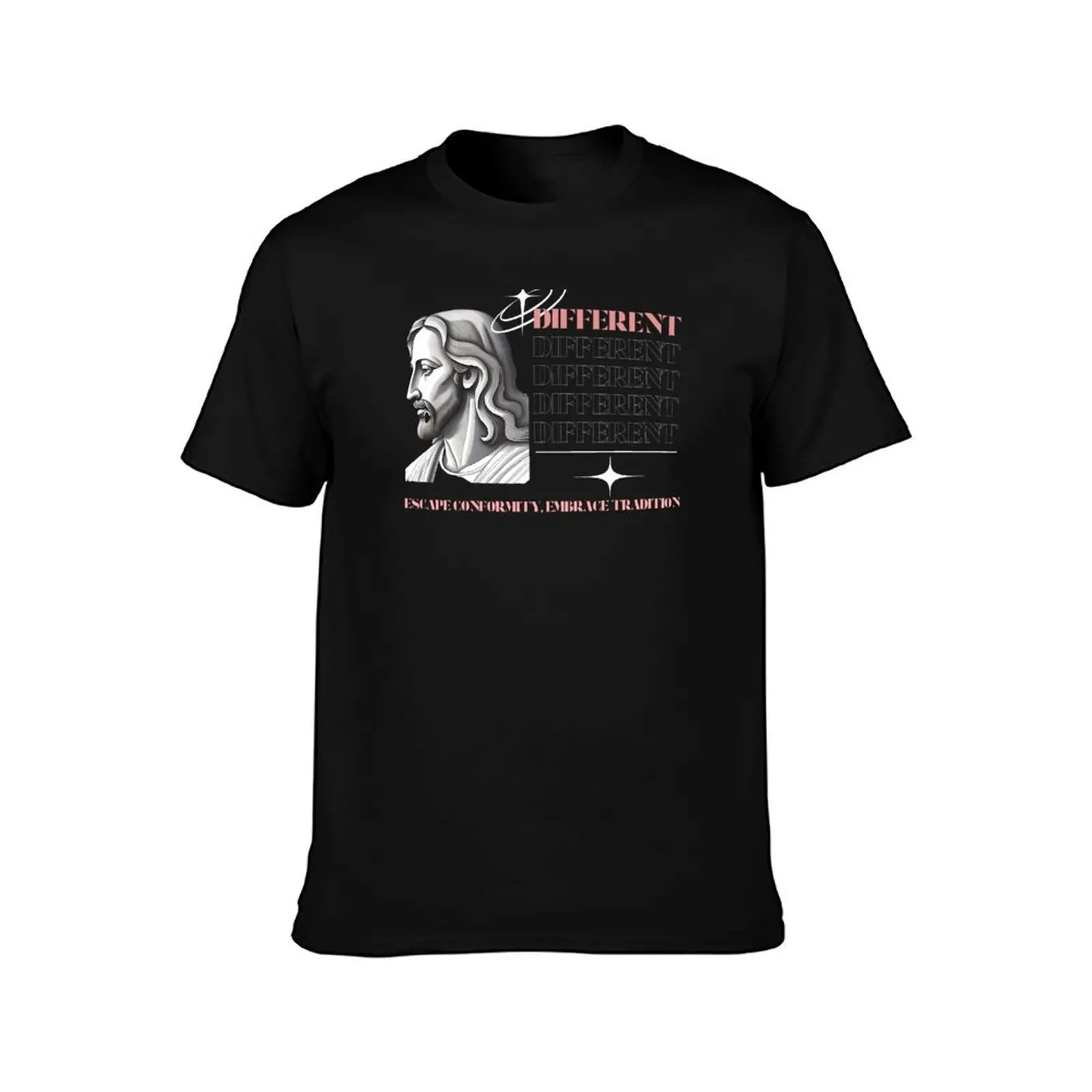 ESCAPE CONFORMITY EMBRACE TRADITION T-Shirt t shirts for man cotton T-Shirt