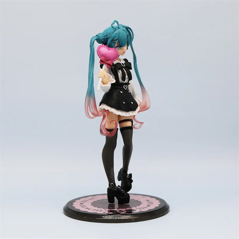 19cm New Anime Hatsune Miku Kawaii Figure Pvc Subculture Extraordinary Fashion High Quality Model Toys Doll Ornaments Kids Gift