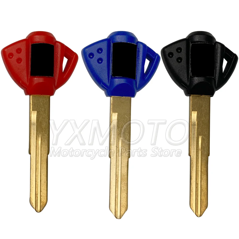 Motorcycle keys Blank Key Uncut Blade fit for Suzuki GSXR 600 750 1000 1300 F SV 650 ABS GSX GSX600F GSX750F