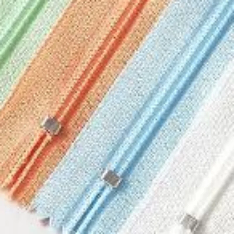 

Набор из 10 нейлоновых молний, тонкие нейлоновые цветные молнии на катушках, неразъемные, 20 см, для одежды, рукоделия и шитья своими руками