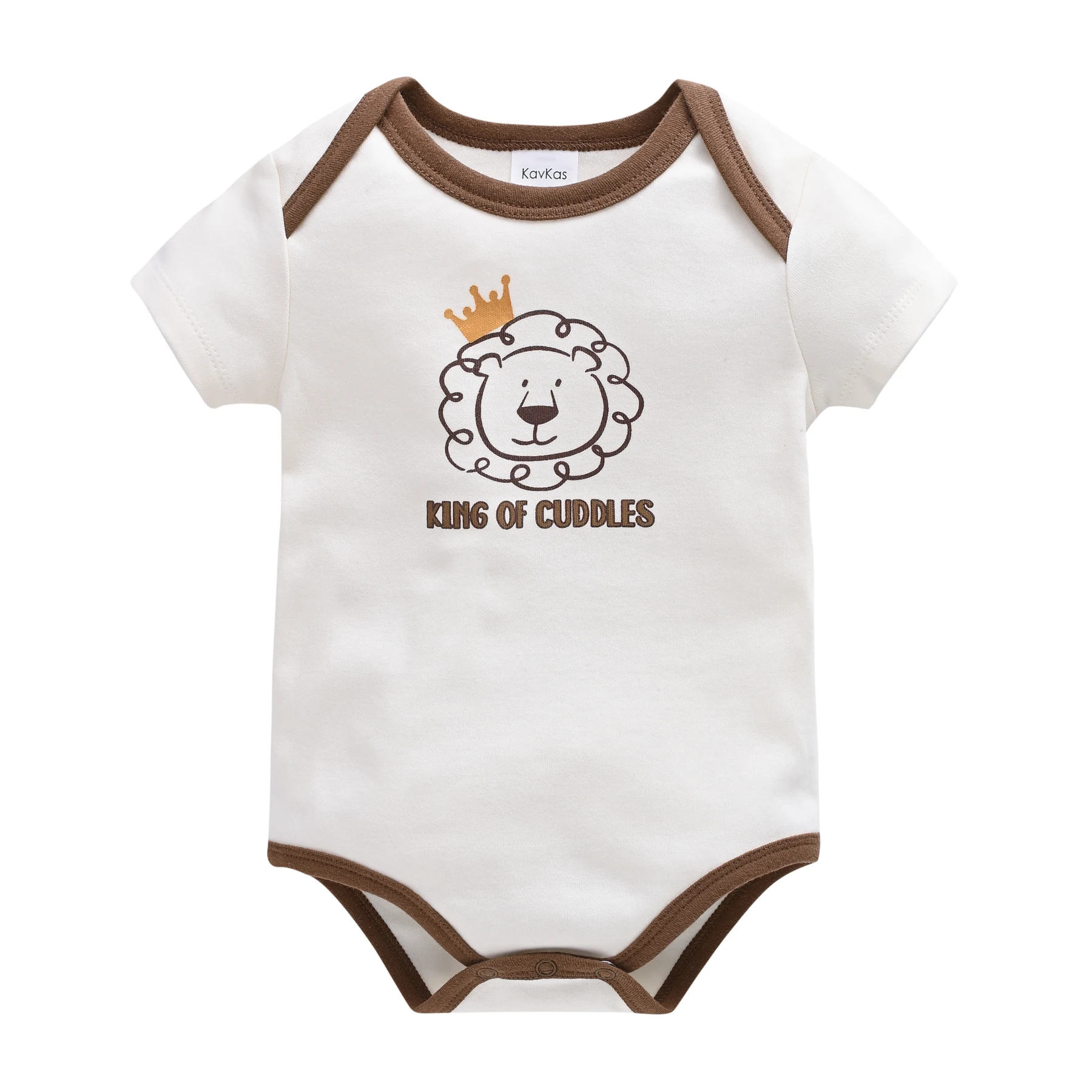 3 قطعة/المجموعة بيبي بوي ملابس الصيف 100% القطن لطيف الأسد طباعة قصيرة الأكمام ارتداءها الوليد بيبي ل 0-12 متر