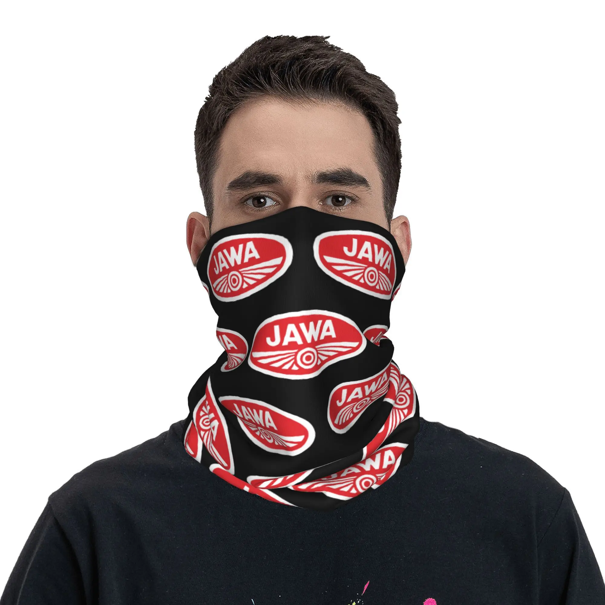 Sciarpa bandana invernale antivento personalizzata J-Jawas per moto da uomo e donna per l'escursionismo