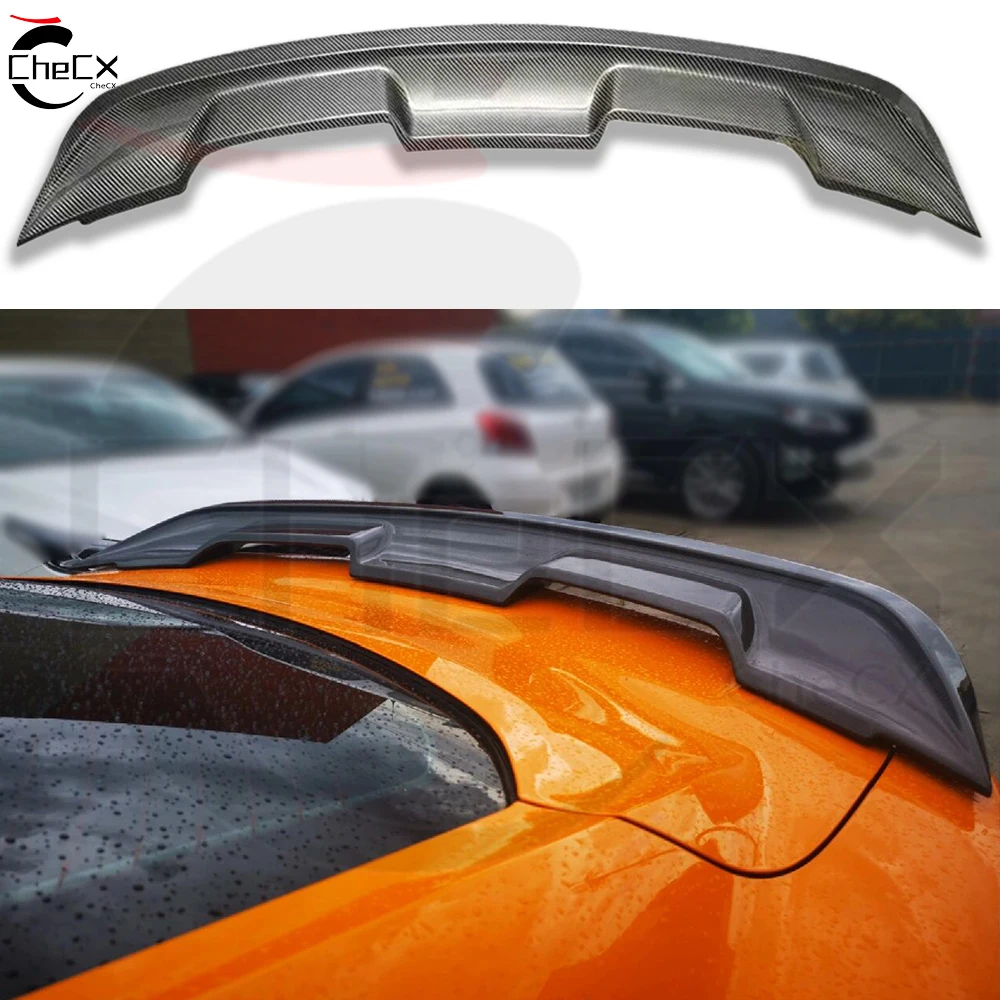 For 2015-2020 Ford Mustang Carbon Fiber Tail Wing Rear Spoiler Auto Accessories Body Diffuser Upgrade GT500 Style Rear Spoiler