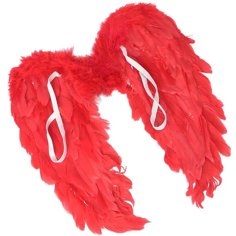 Feathers Angel Wing Christmas Halloween Fancy Dress Kids Cosplay Party Prop Party Decoration Accessories