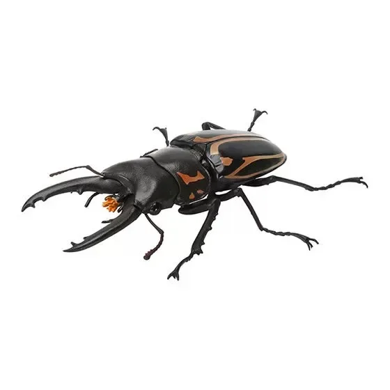 Biographical Analysis of Deer Antler Beetle and Claw Shaped Insect 07 Beetle Gacha Simulation Animal Movable Joints Figure Toys