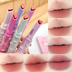 Gegebear Milk Velvet Mist Solid Lip Mud matte Mist Face with makeup and color not easy to stick cup lip glaze lipstick set