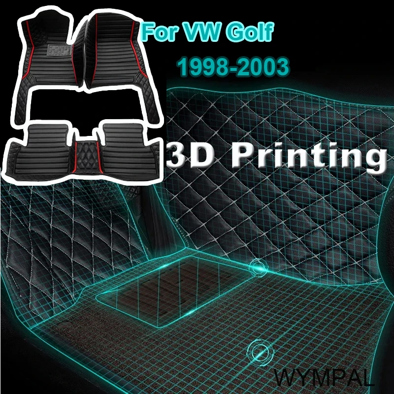 

Car Floor Mat For VW VW Golf Mk4 1J TDI 1998~2003 3door Anti-dirt Car Trunk Floor Mat Dedicated Interior Car Accessories