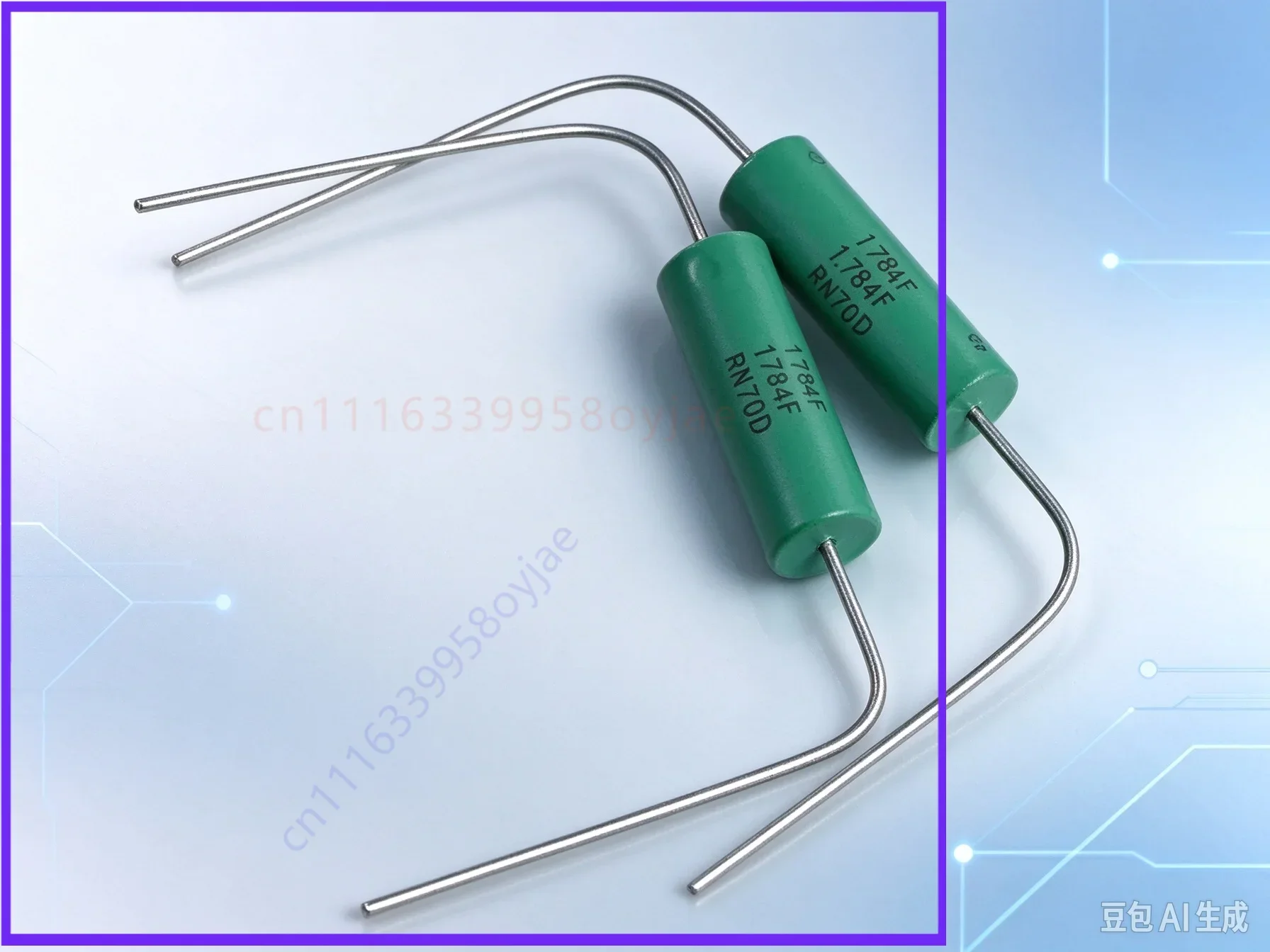 Authentic for DALE RN70D-1784F 3W 1.78M Vintage Audio Resistor  10pcs