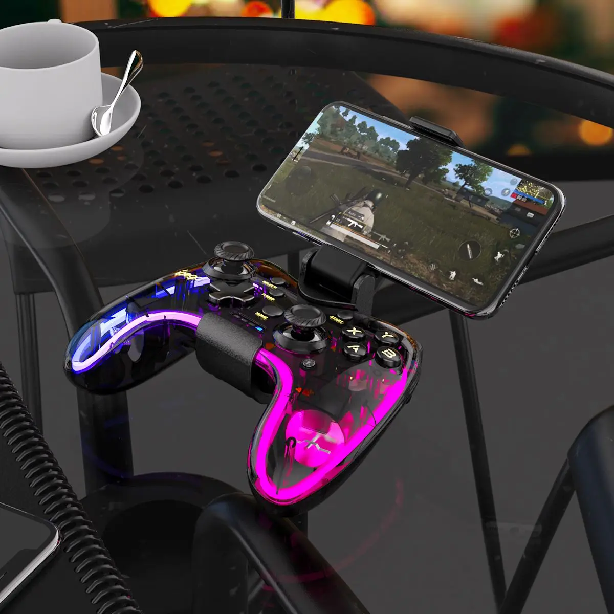 Black Diamond Gamepad Android /Ios/Pc/NS Console /P4/P3 Wireless Bt PG-9228