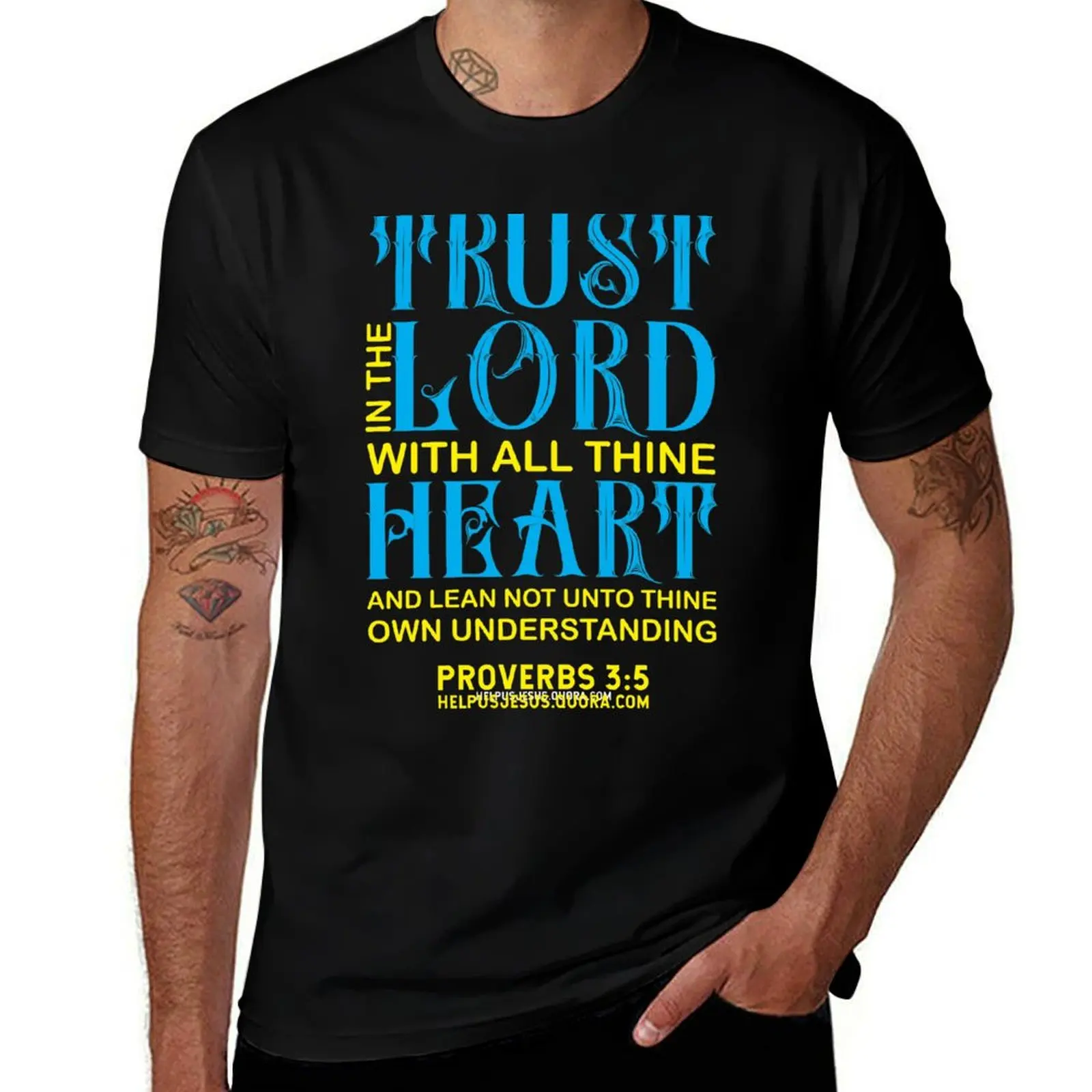 Bible Verse T-Shirt cotton tshirt 100% T-Shirt