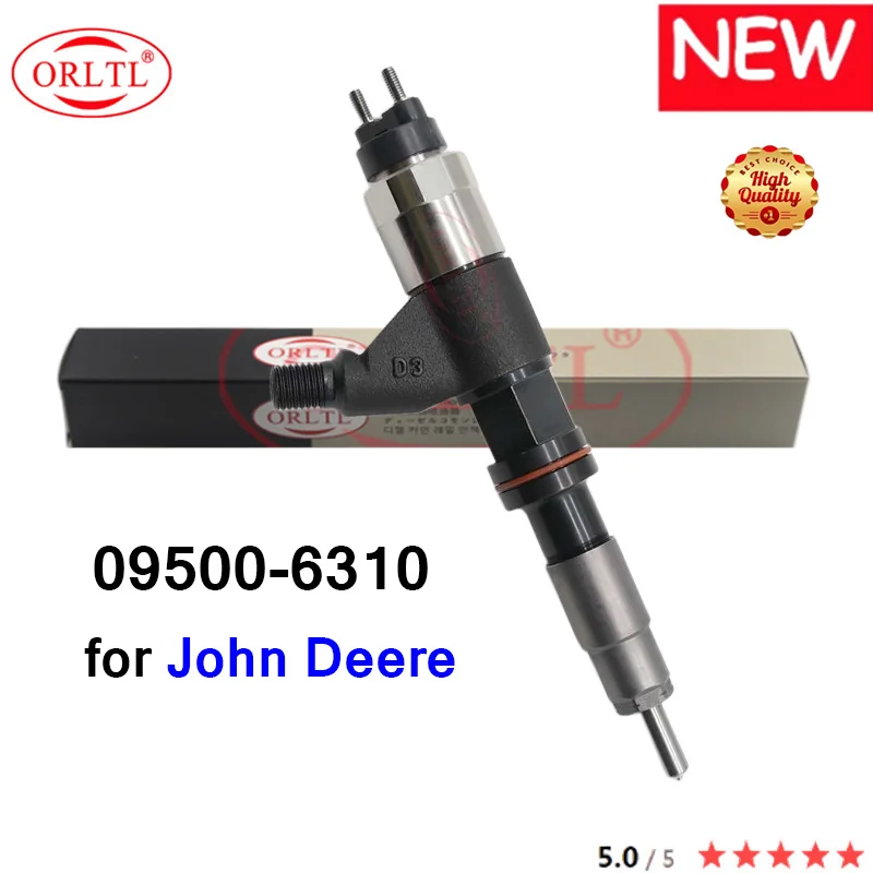 

ORLTL NWE Original Diesel Injector 09500-6310 095006310 09500 6310 RE530362 RE546784 RE531209 SE501925 for John Deere