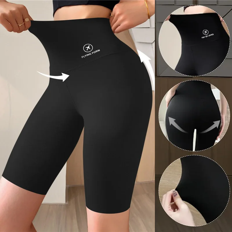 2024 New Hot Women Shorts Sports Shorts For Women New Cycling Jogging Fitness High Waist Push Up Gym Shorts Leggings Yoga Shorts